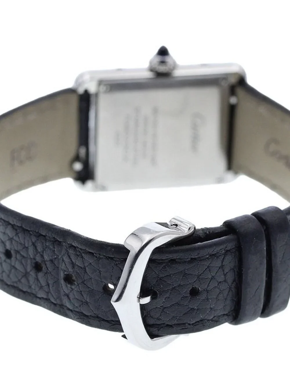 CARTIER Tank Must SM WSTA0042 Silver Dial